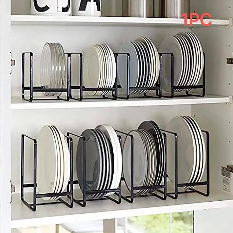 Summer Kitchen Dish Drain Storage Rack - Stylish Plate Organizer & Utensil Holder - Perfect Kitchen Accessory & Gift Idea