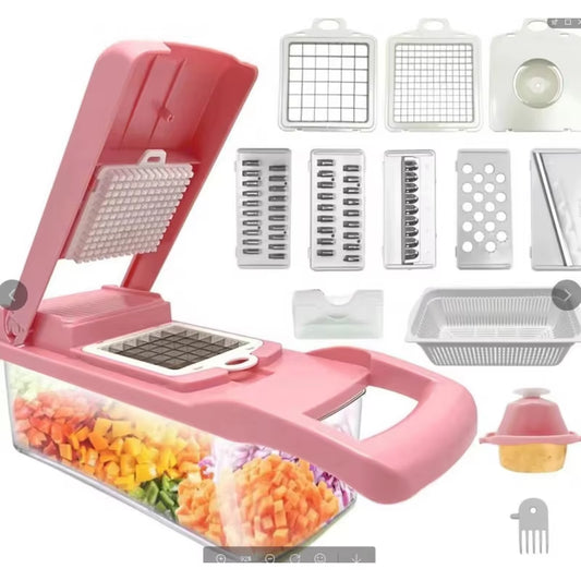 Kitchen Vegetable Cutter Multi-Functional 14Pcs