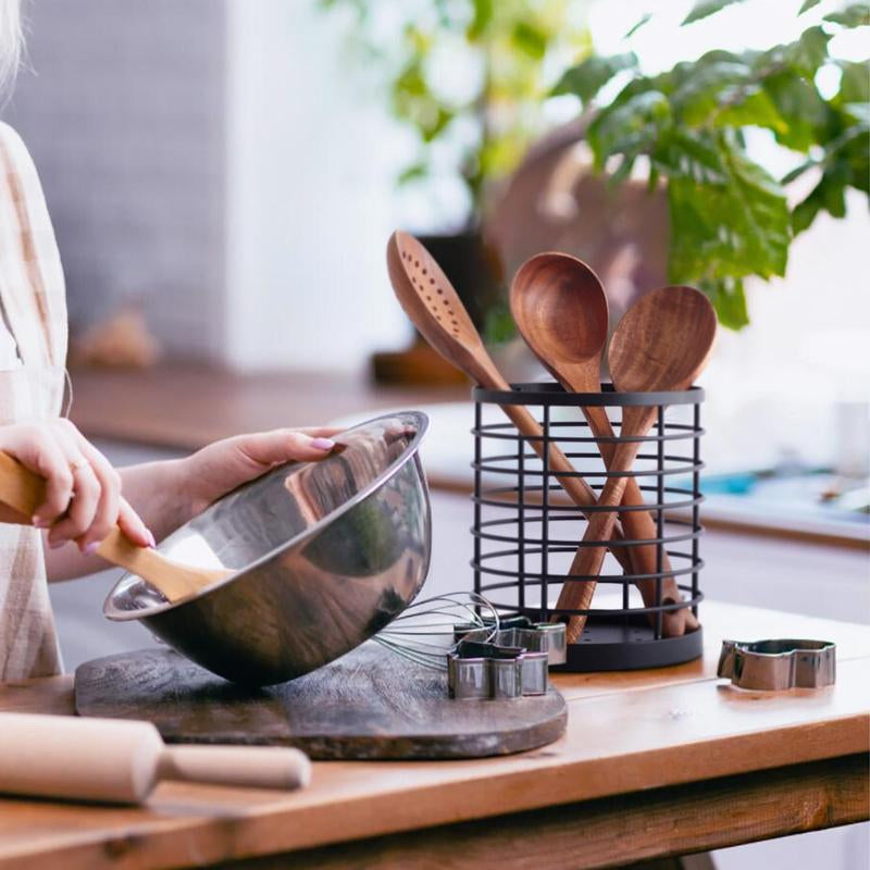 Round Kitchen Utensils Holder