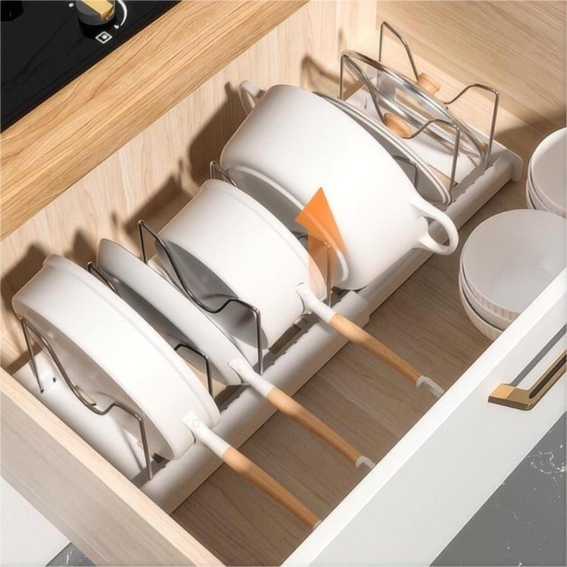 Kitchen Pot Storage Rack