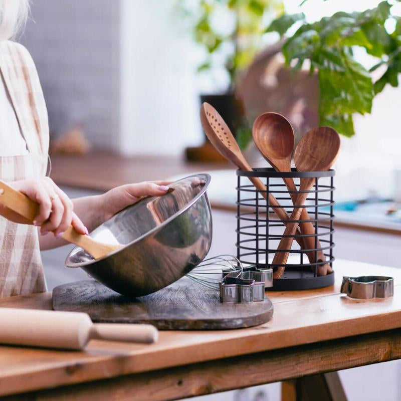 Round Kitchen Utensils Holder