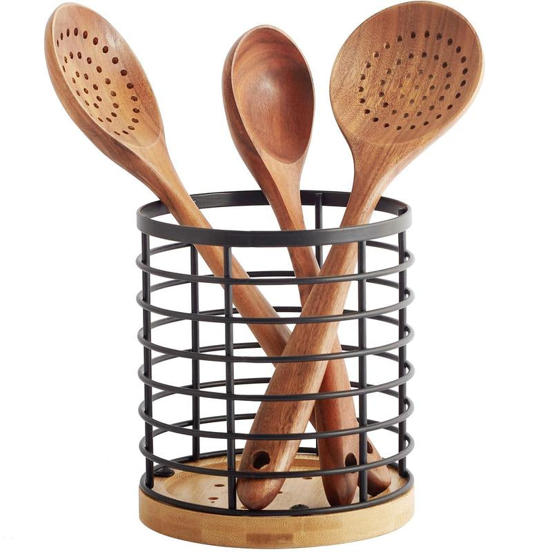 Round Kitchen Utensils Holder