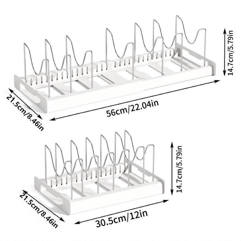 Kitchen Pot Storage Rack